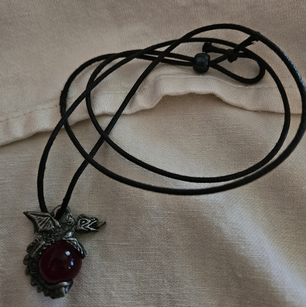 Sterling Dragon pendent - Picture 4 of 5